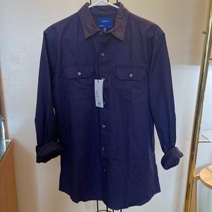 Men’s button down dress shirts medium slim fit. Long sleeved